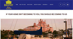 Desktop Screenshot of brophyrealestate.net